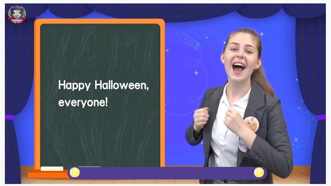  2021 10 CK KIDS 美語達人學習頻道 - 小小外交官 萬聖節 影片已上架囉!!